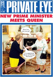 Auch in diesen harten Zeiten begleitet die Satire-Zeitung Private Eye Großbritannien mit beißendem Humor.